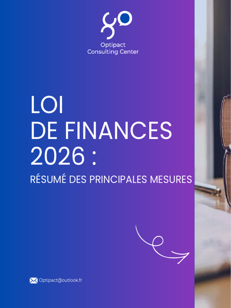 Loi de Finances 2026 - Résumé Des Principales Mesures | PDF | Impôts ...