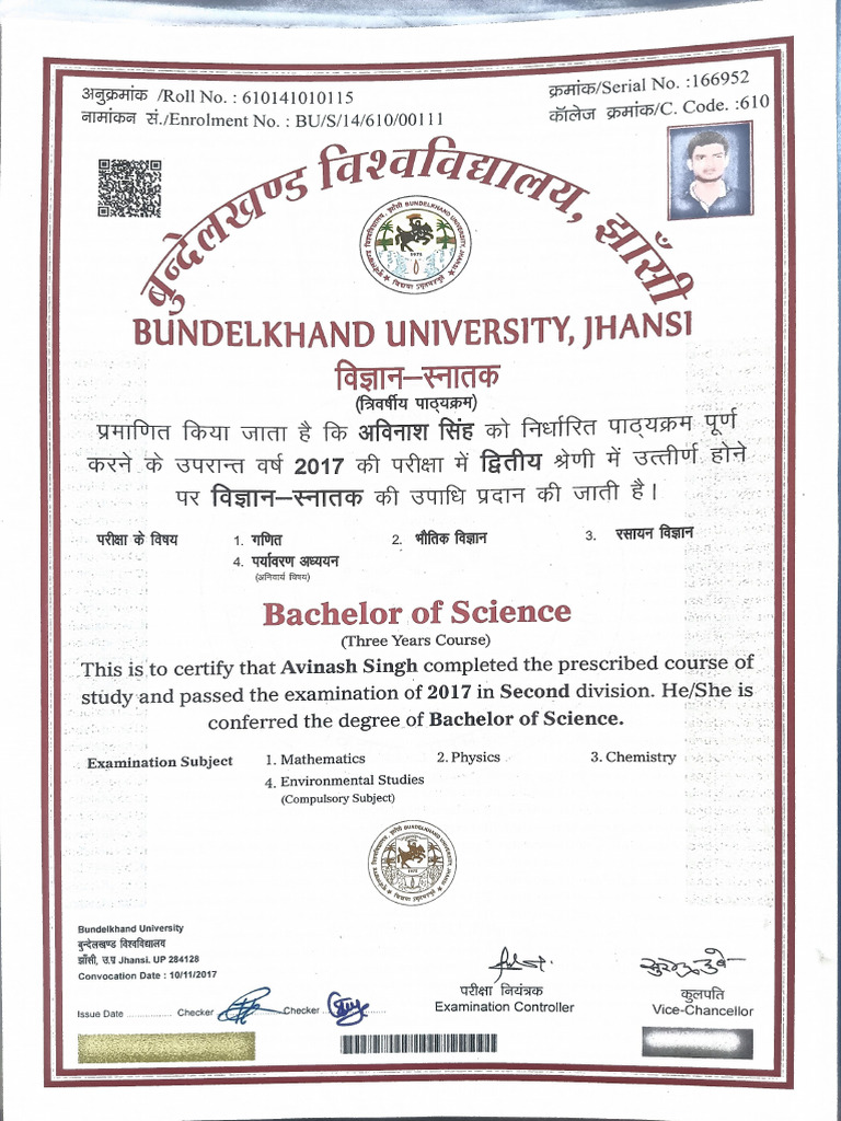 BSC Degree | PDF