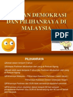 Amalan Demokrasi Dan Pilihanraya Di Malaysia