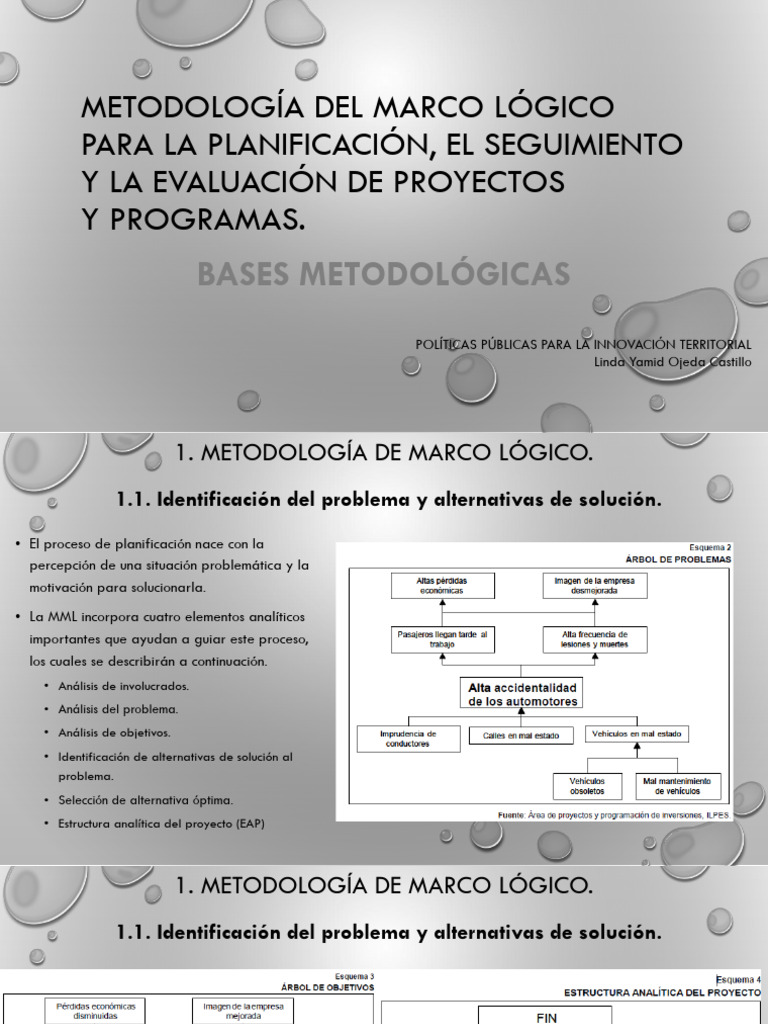 Bases - Marco Lógico_PDF | PDF | Evaluación | Monitoreo y evaluación