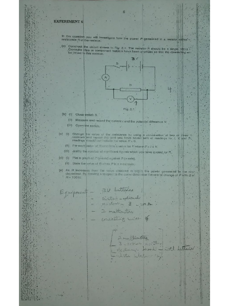 Experiment 6 | PDF