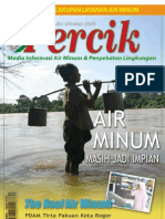 Air Minum Masih Jadi Impian. PERCIK. Media Informasi Air Minum Dan Penyehatan Lingkungan Edisi Oktober 2004.