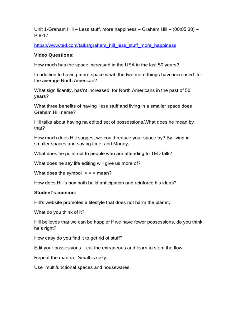 Unit 1 SS | PDF