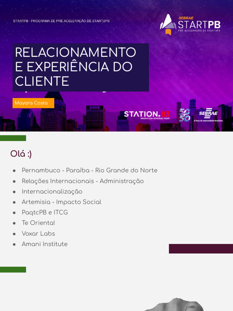 Relacionamento e Experiência Do Cliente | PDF | Aprendizado ...