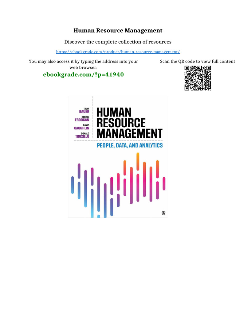Human Resource Management Complete Edition | PDF | Membrane ...