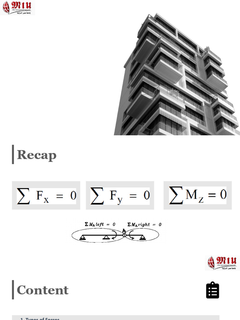 Lecture 3 | PDF | Beam (Structure) | Bending