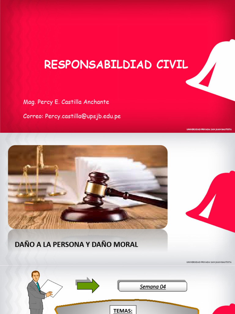 Daño A La Persona | PDF | Daños y perjuicios | Moralidad