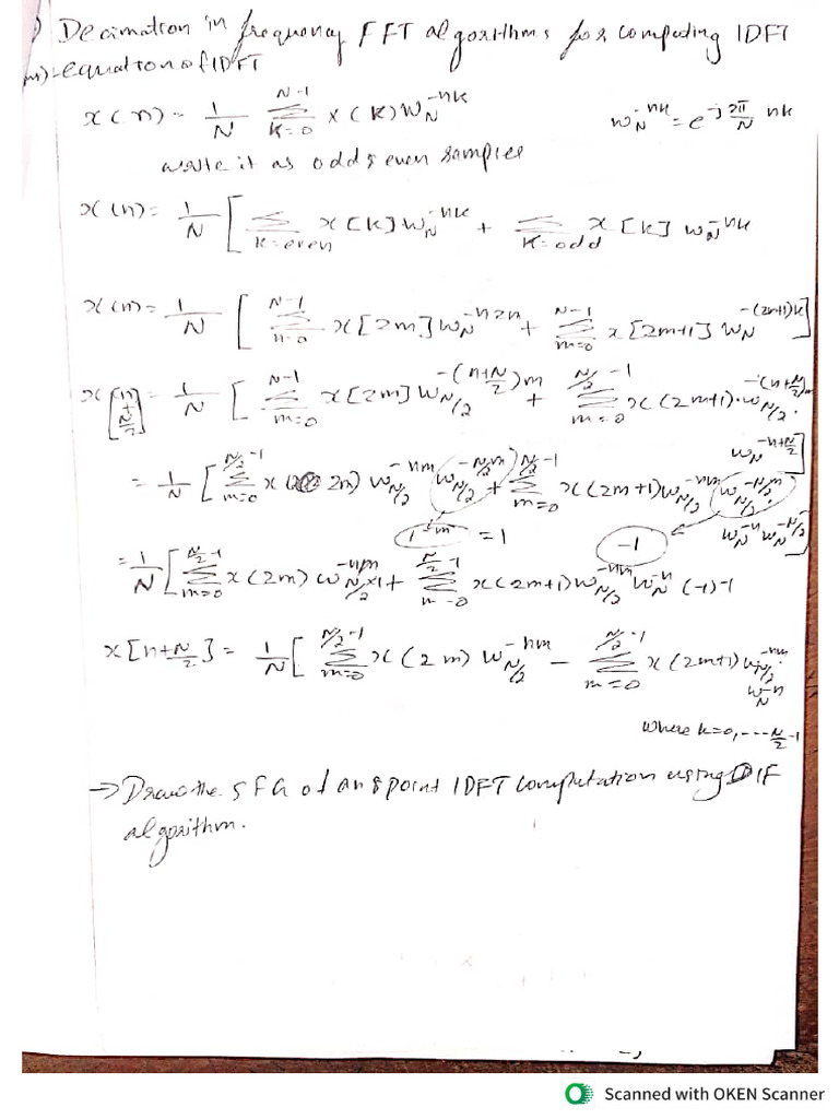 DSP Assignment | PDF