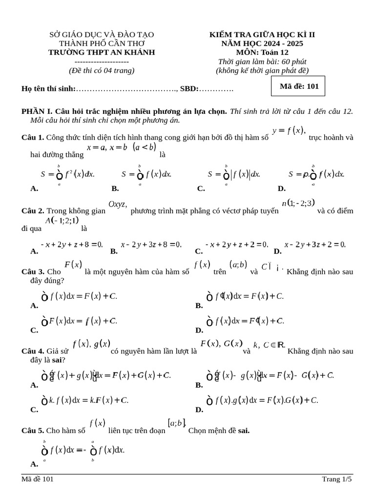 Ma de 101 | PDF