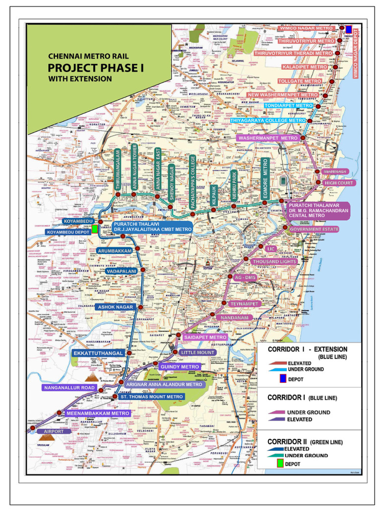 Phase I Route Map | PDF