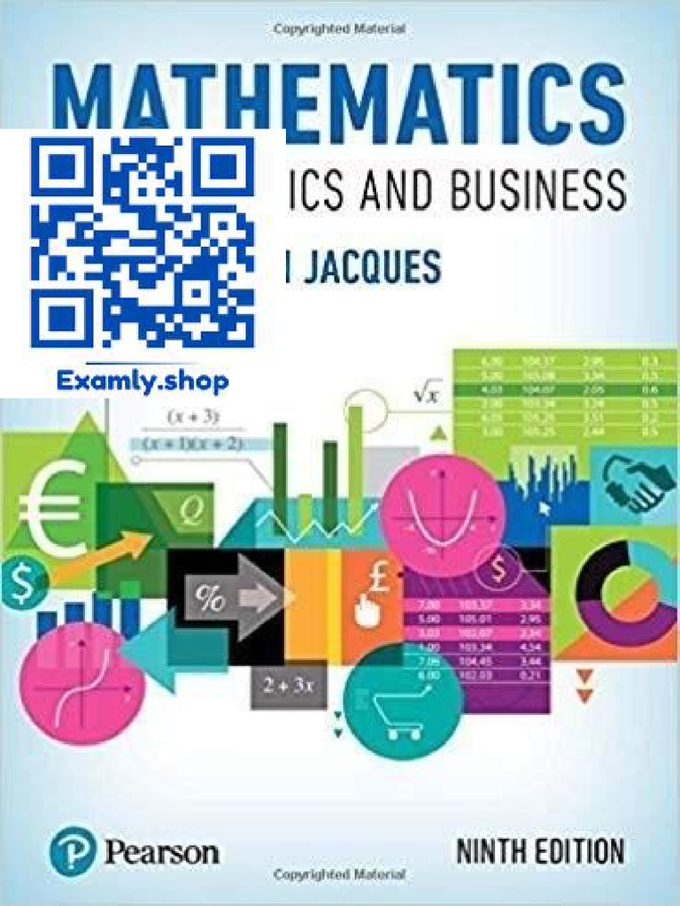 Textbook Mathematics For Economics and Business 9th Edition by Ian ...