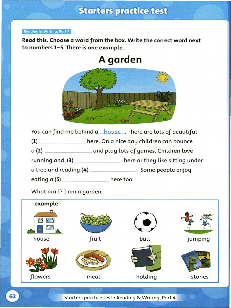 Get Ready For Starters (U9.1) | PDF