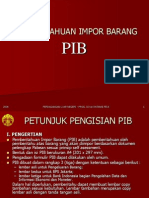 Download tata cara pengisian PIB by Sadana Murti Nugroho SN100338444 doc pdf