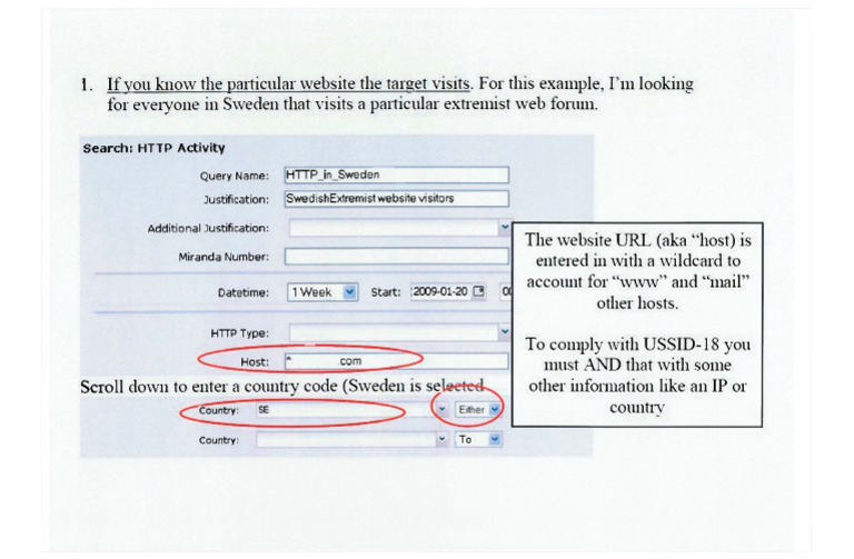 20131211-Svt Xkeyscore Slide With Swedish Example | PDF
