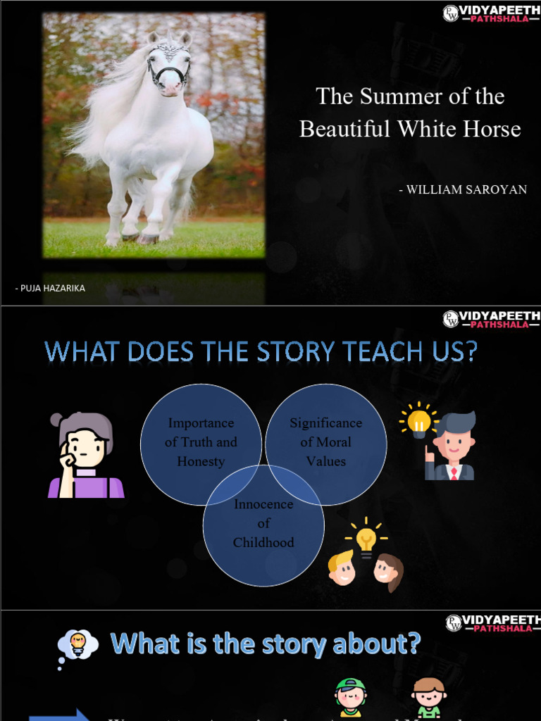 The Summer of The Beautiful White Horse | PDF
