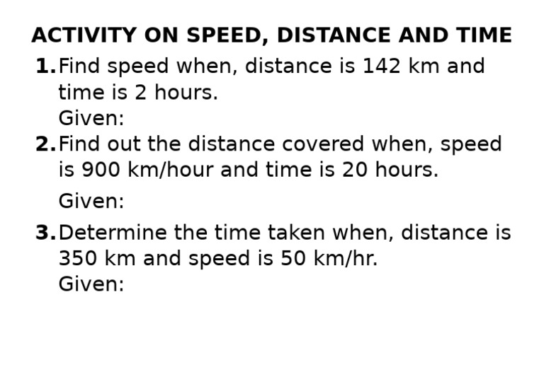 Activity On Speed | PDF