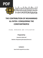 Download The Contribution of Sultan Muhammad Al-Fateh by Usamah Abdul Latif SN100340854 doc pdf