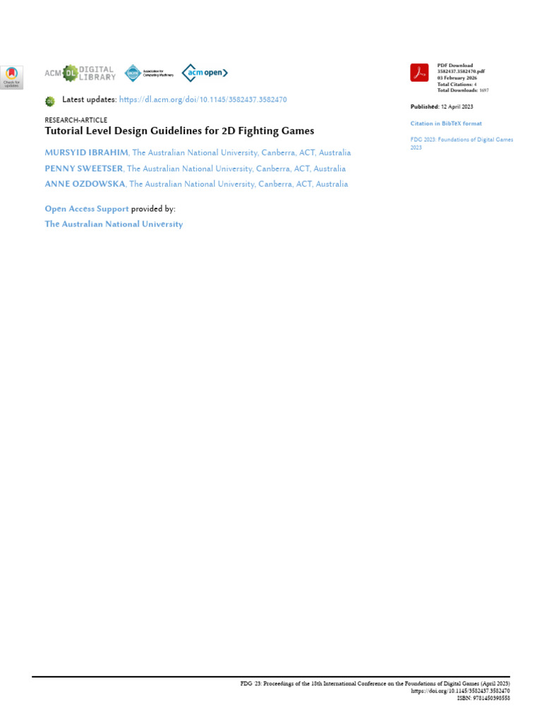 Tutorial Level Design Guidelines For 2D | PDF | Student's T Test | P Value