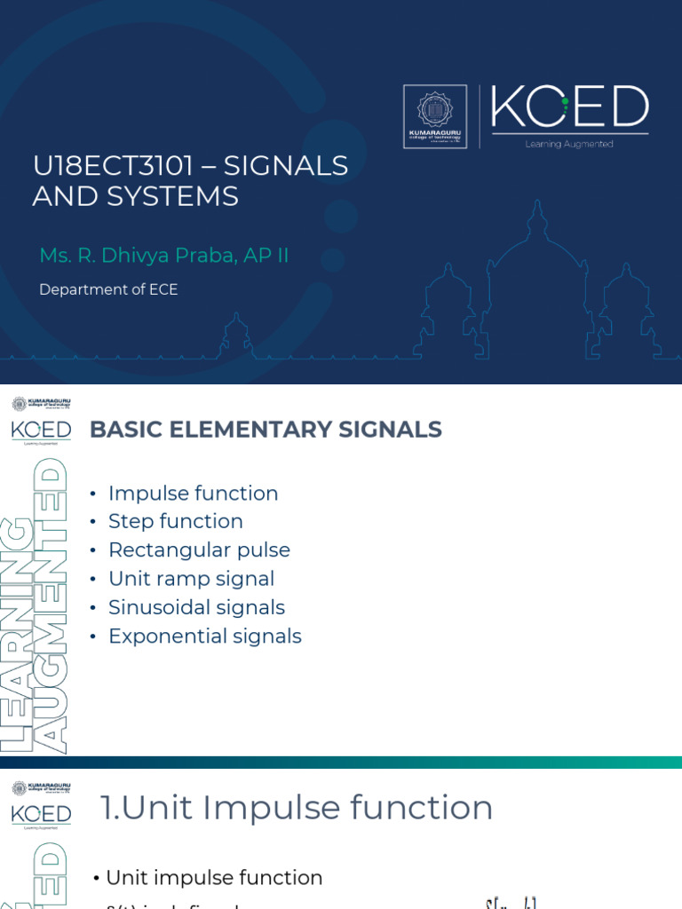 1.2-2 - Standard DT Signals | PDF