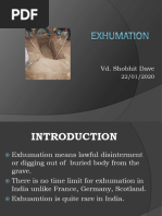 Exhumation Procedures in India | PDF | Autopsy | Burial