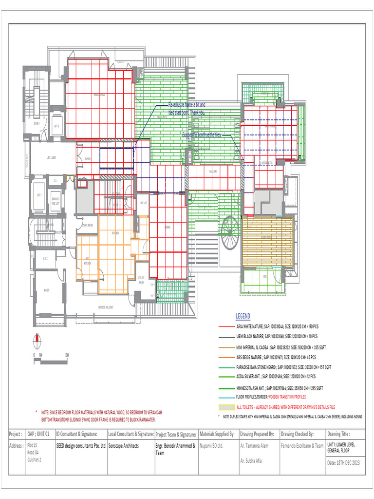 2023-12-22 - UNIT 1 & UNIT 2 - Provisional Layout For General Floors ...