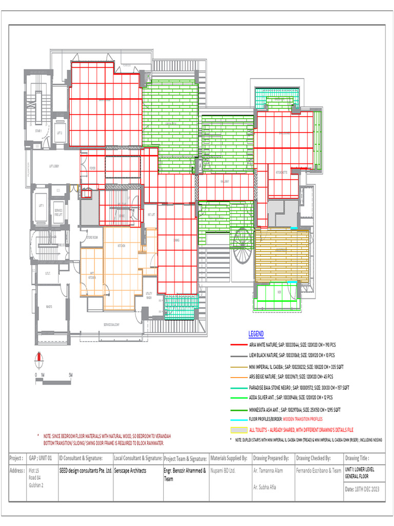 UNIT 01 - Provisional Layout For General Floors - 19122023 | PDF ...