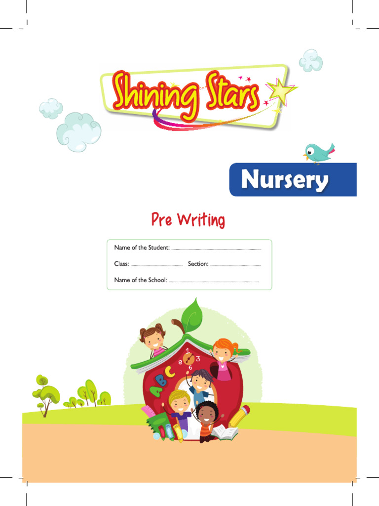 Nursery Pre Writing Book | PDF
