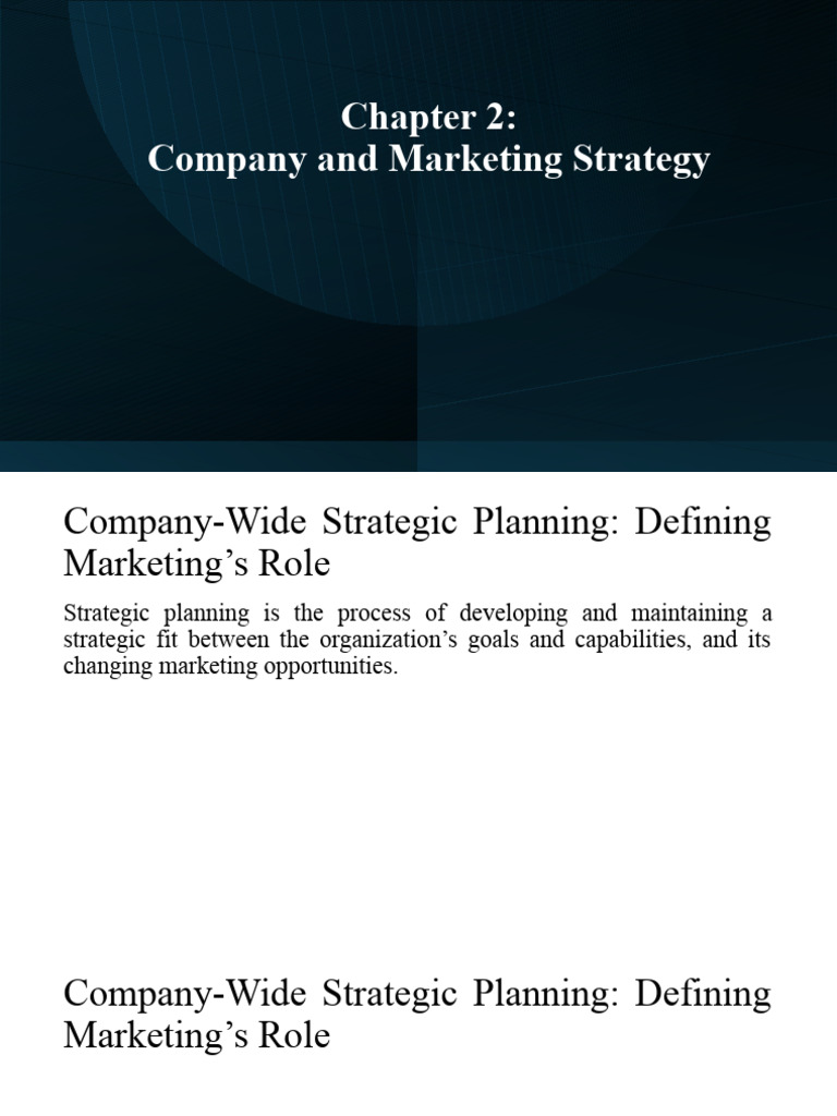 Marketing Theory - Chapter 2 (Updated) | PDF | Marketing | Marketing ...