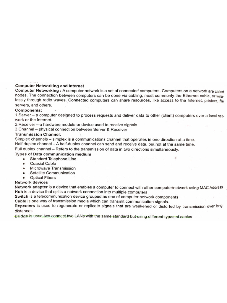 ICT Part 2 | PDF