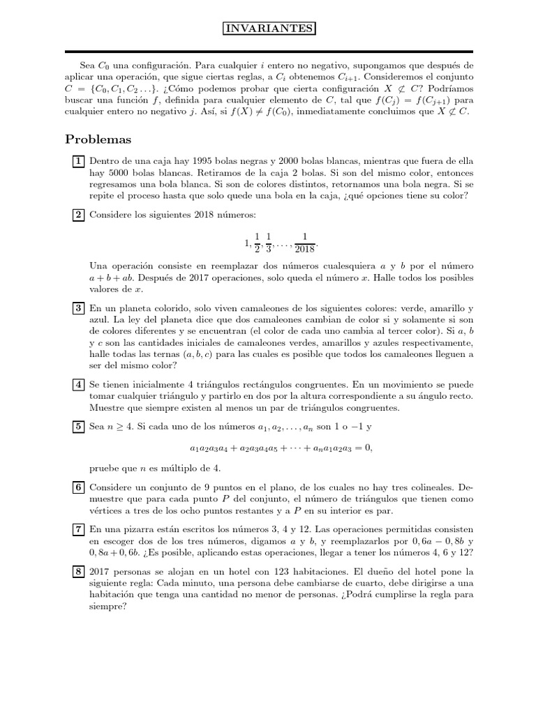 In Variant e Stop Tier | PDF | Triángulo | Geometría euclidiana
