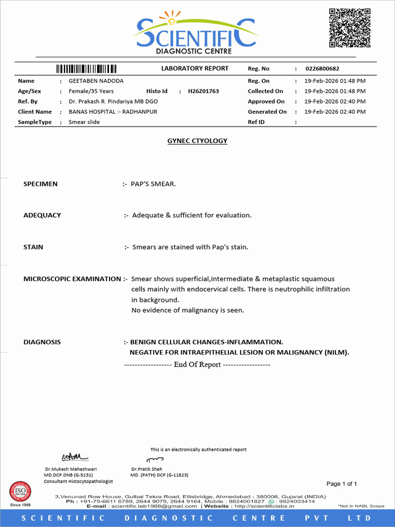 Gynec Ctyology | PDF