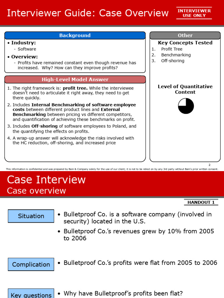 Bain Case Bulletproof Co | PDF | Business | Business Economics