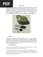 Download Transistor Partes Caracteristicas  Tipos  by Anderzon Bm SN100344975 doc pdf
