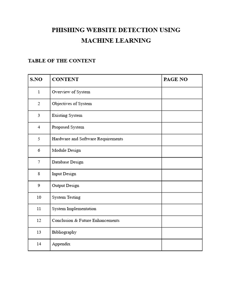 Phishing Website Detection Using Machine Learning Og | PDF | Phishing ...