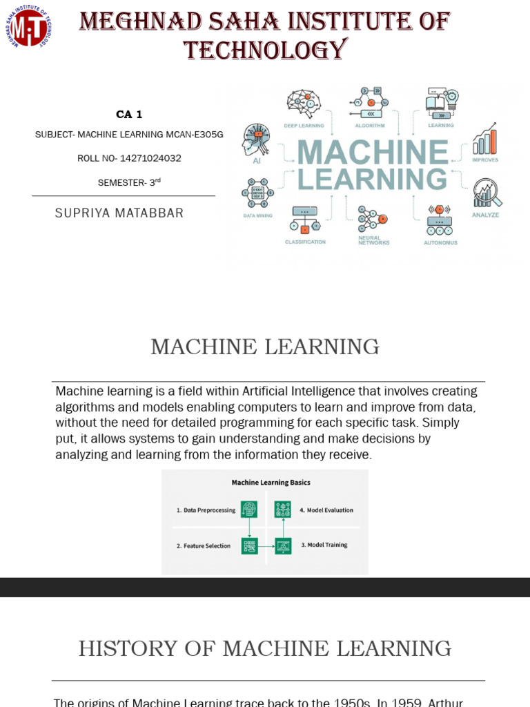 Supriya Machine | PDF | Machine Learning | Fraud