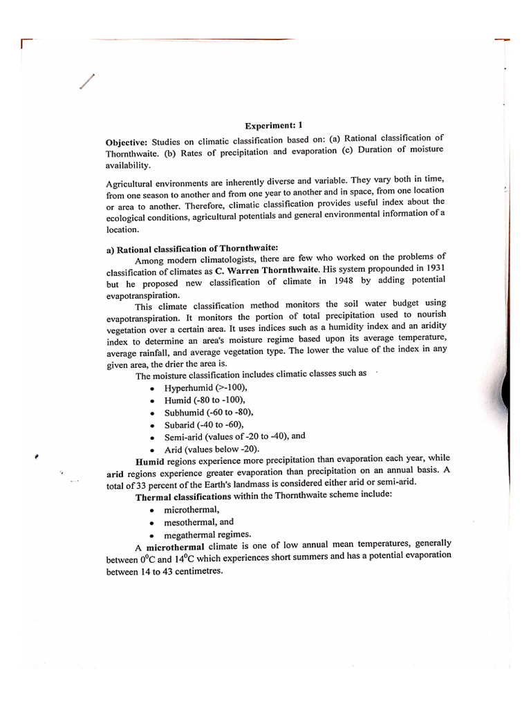 Experiment 1 | PDF
