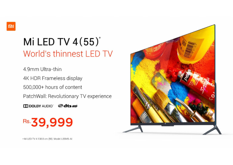 Mi TV Features | PDF