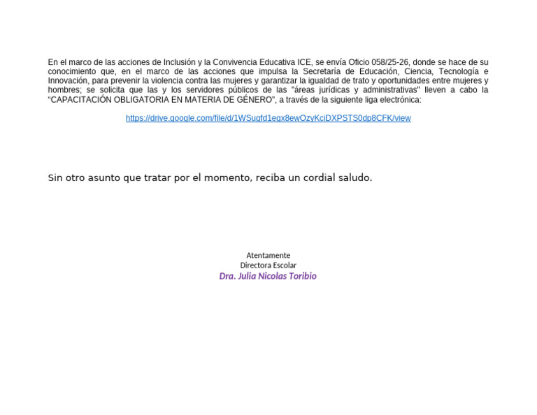 Machote de Oficios | PDF