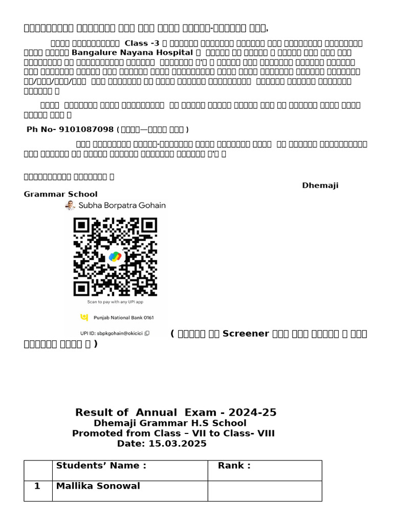 Notice | PDF | Tuition Payments | Soil