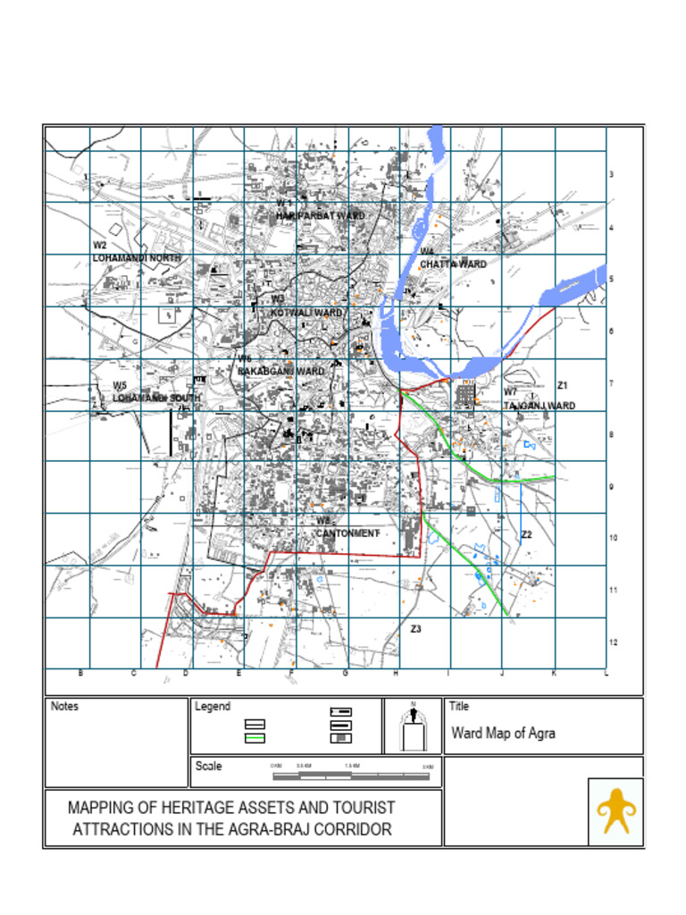 Agra Map | PDF