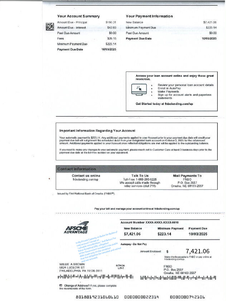 Fnbo Remittance Complete | PDF
