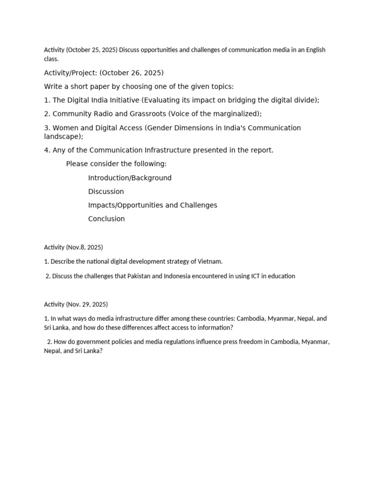 Activity Masteral | PDF