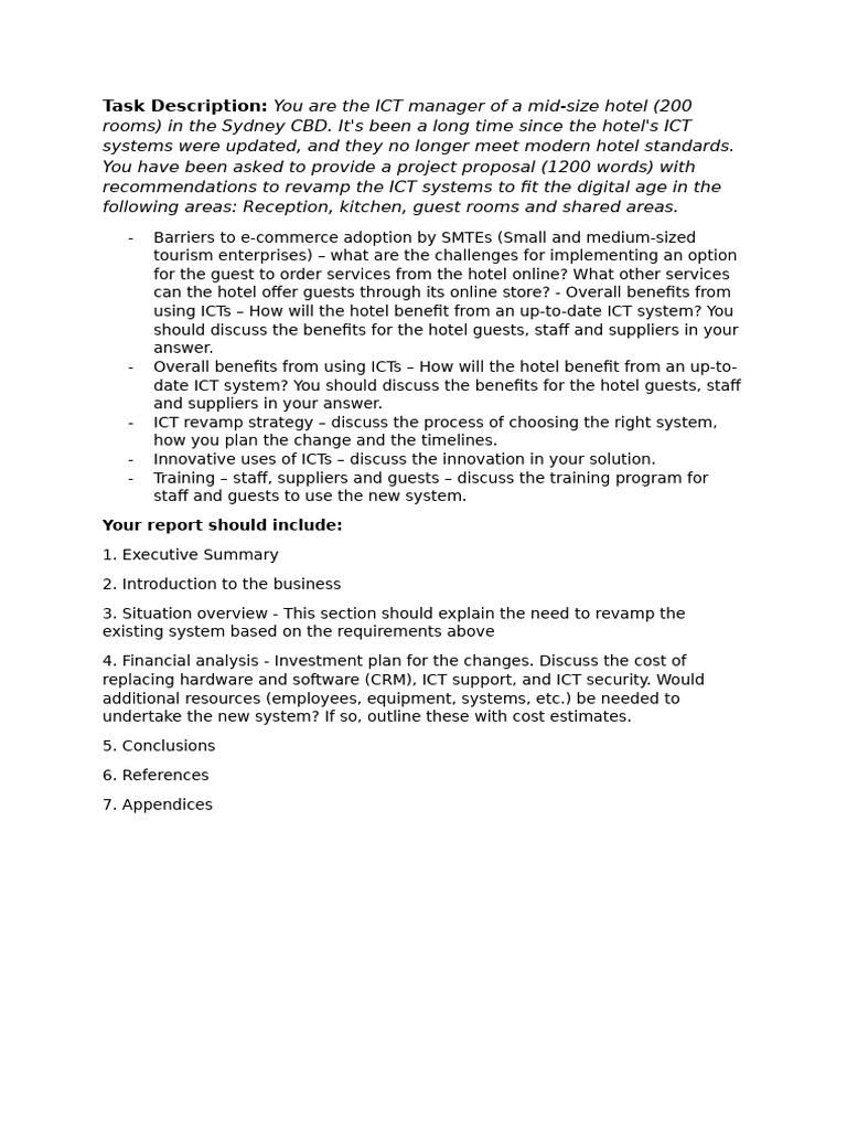 Assessment Task 2 Task Instructions | PDF