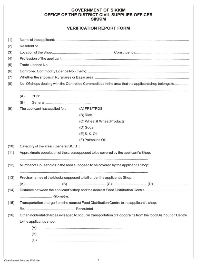 Verification Report Form of FPS-20201112 | PDF | Economies