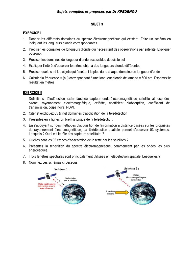 Exercices Teled KKD 2 | PDF