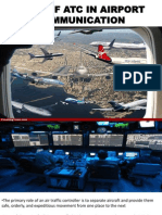 Role of Atc in Airport Communication