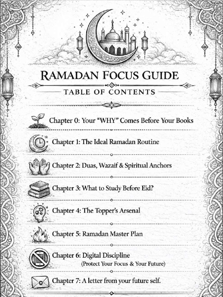 Ramzan Plan - For 2026 2027 | PDF | Logic | Reason