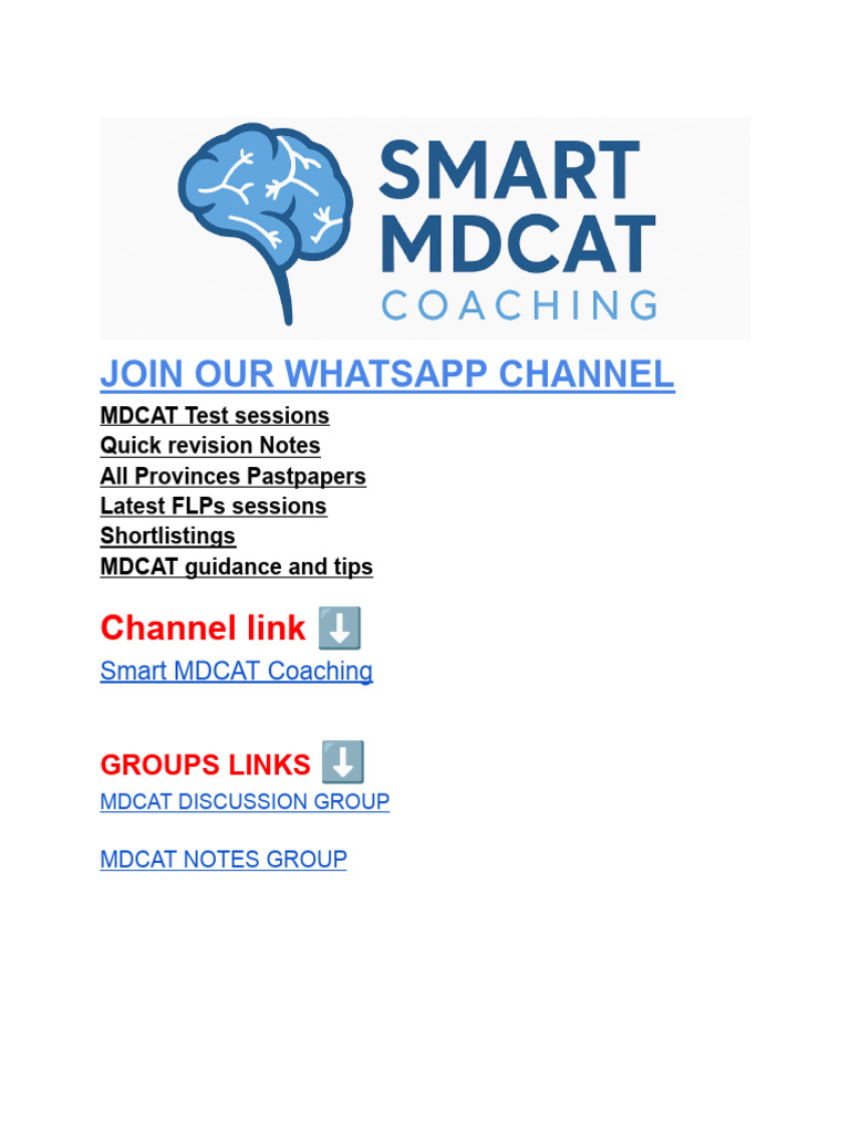 Join Our Whatsapp Channel For More Material | PDF