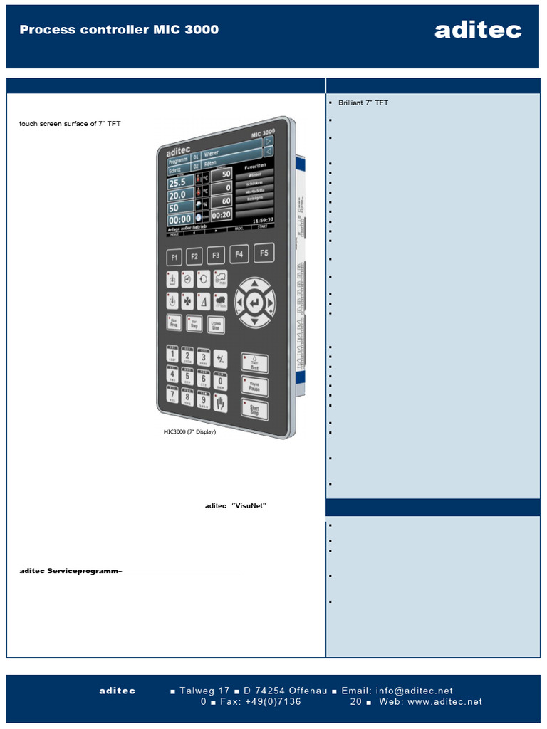 MIC3000 Data Sheet en 08 | PDF | Power Supply | Usb