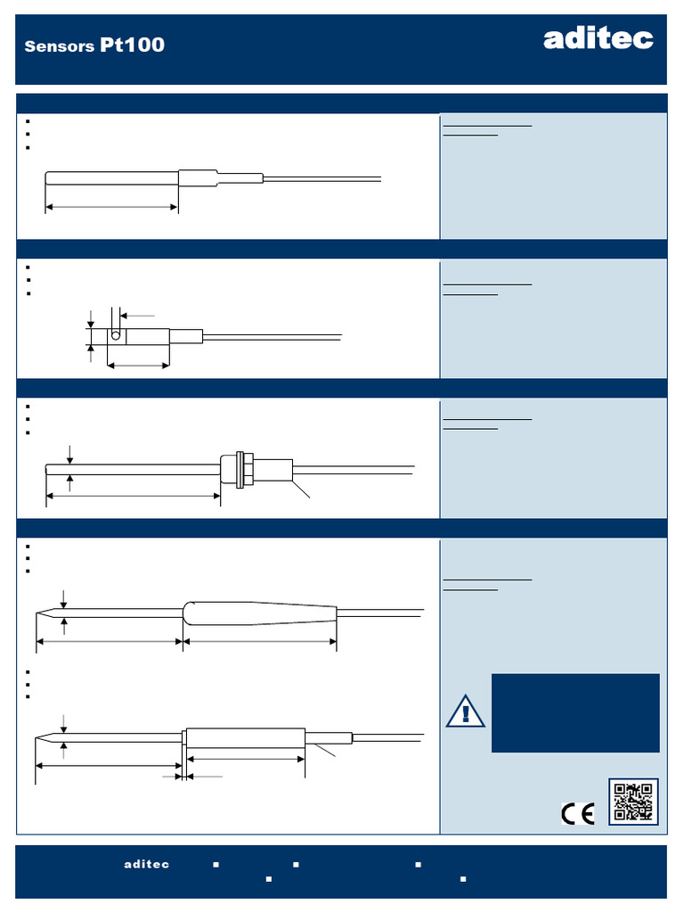 Sensors Data-Sheet en 03 | PDF | Organic Polymers | Plastic